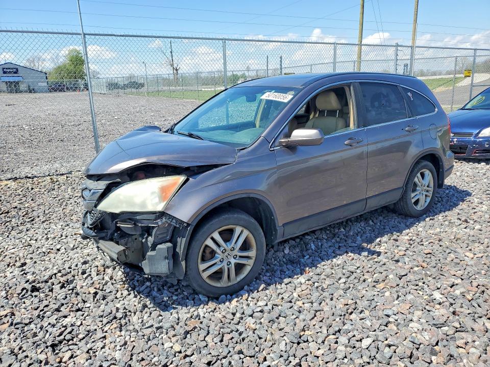 HONDA CR-V 2011 with VIN 5J6RE4H77BL073296 - Photo from auction