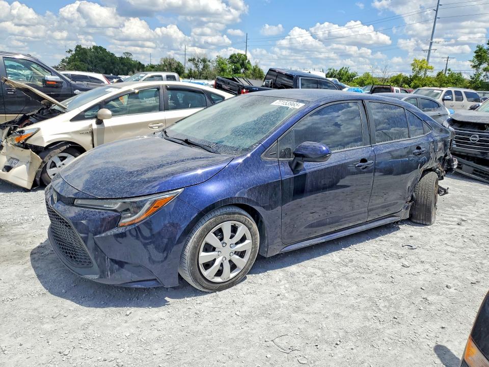 TOYOTA COROLLA 2021 with VIN 5YFEPMAE8MP222364 - Photo from auction