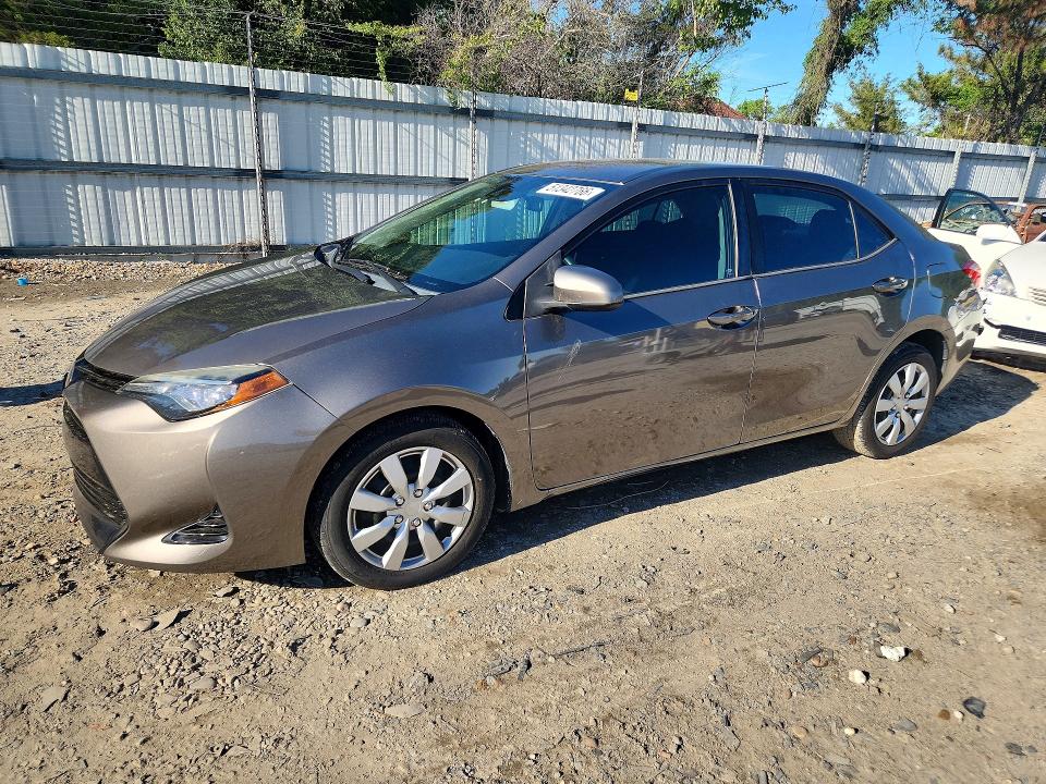 Photo 1 from auction – 2017 TOYOTA COROLLA with VIN 2T1BURHE4HC763626