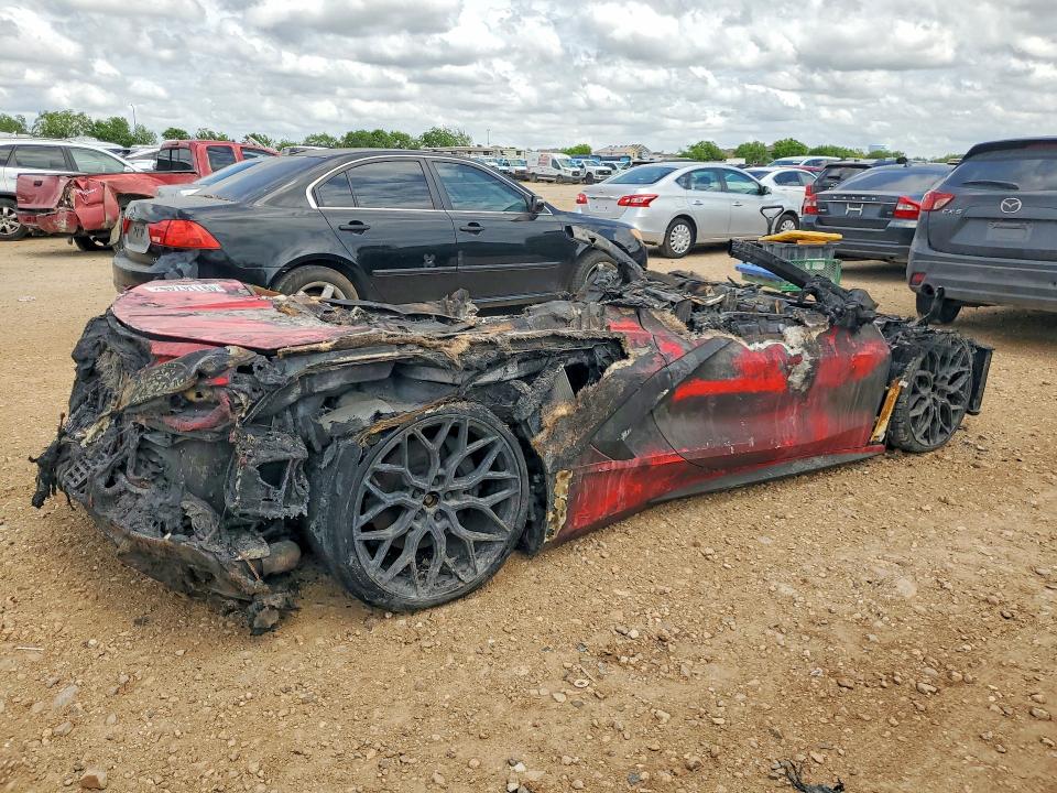 Photo 3 from auction – 2021 CHEVROLET CORVETTE with VIN 1G1YB3D40M5117512