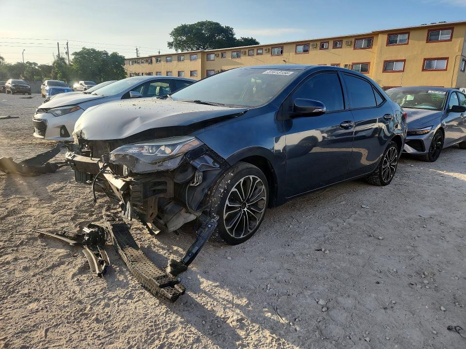TOYOTA COROLLA 2019 with VIN 5YFBURHE2KP870715 - Photo from auction