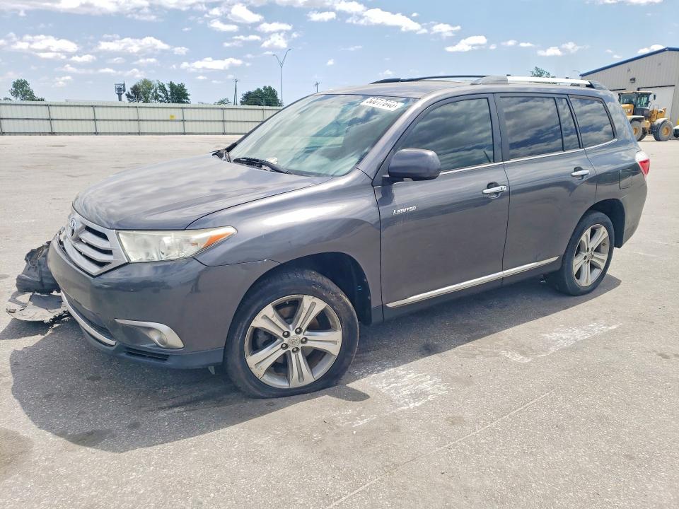 TOYOTA HIGHLANDER 2011 with VIN 5TDDK3EH0BS069038 - Photo from auction