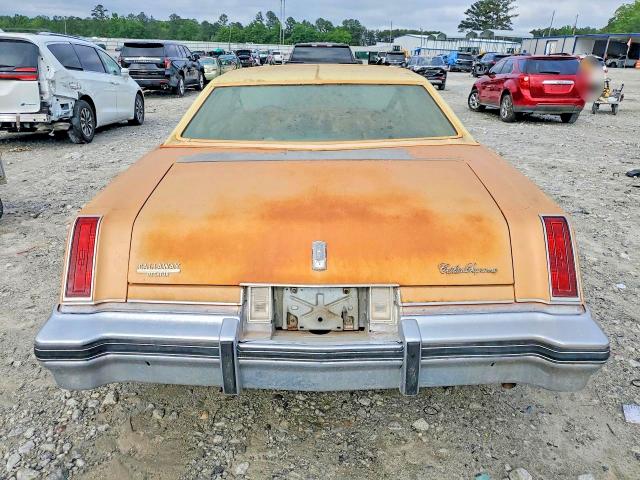 Photo 6 from auction – 1977 OLDSMOBILE CUTLASS SUPREME with VIN 3J57R7D134765