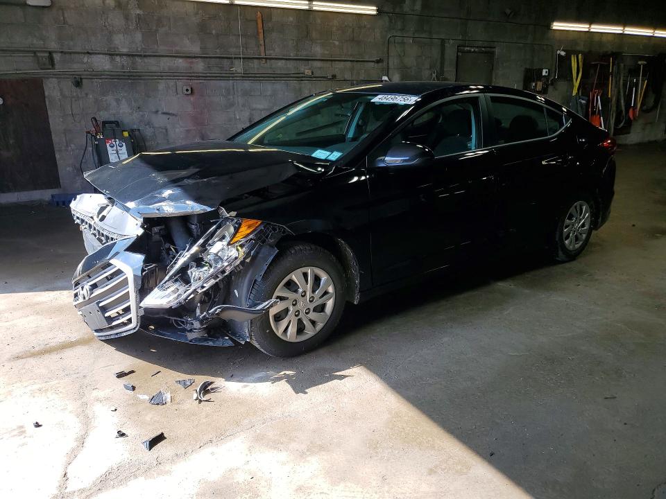 HYUNDAI ELANTRA 2018 with VIN KMHD74LF2JU548401 - Photo from auction