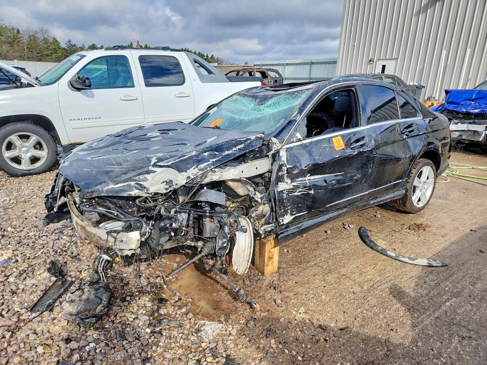Photo 1 from auction – 2011 MERCEDES-BENZ C with VIN WDDGF8BB9BR172364