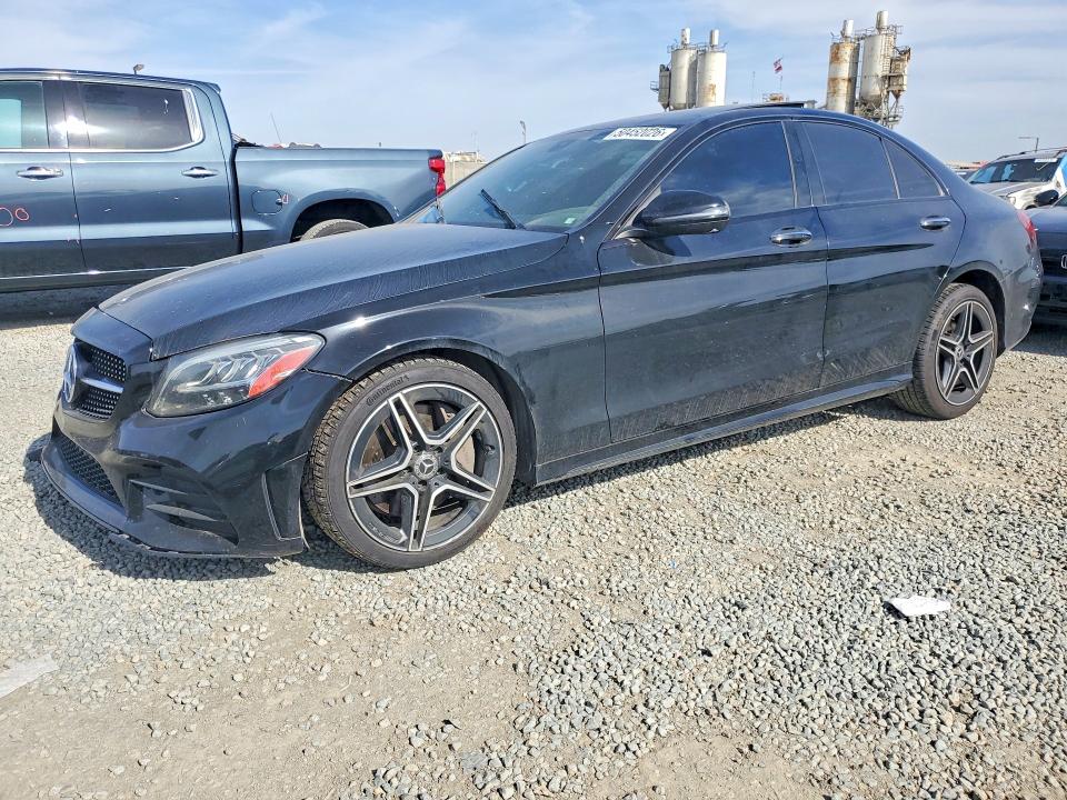 MERCEDES-BENZ C 2020 with VIN WDDWF8EB0LR527463 - Photo from auction