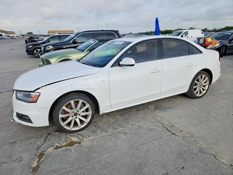 AUDI A4 2014 with VIN WAUAFAFL1EA075041 - Photo from auction