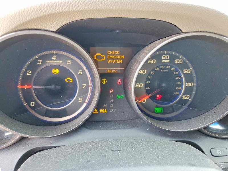 Photo 9 from auction – 2007 ACURA MDX with VIN 2HNYD28278H550175