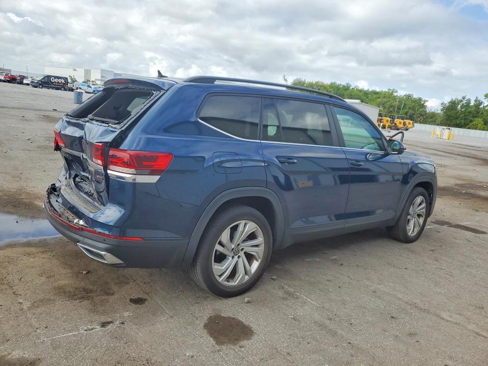 Photo 3 from auction – 2021 VOLKSWAGEN ATLAS with VIN 1V2KR2CA4MC603115