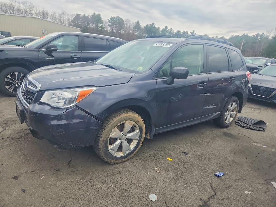 SUBARU FORESTER 2015 with VIN JF2SJAGCXFH577111 - Photo from auction