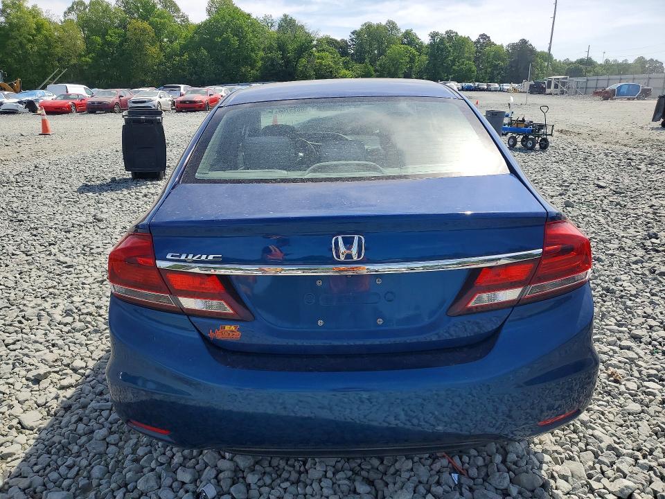 Photo 6 from auction – 2014 HONDA CIVIC with VIN 19XFB2F84EE008713