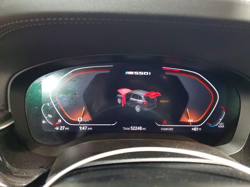 Photo 9 from auction – 2021 BMW M550XI with VIN WBA13BK0XMCH31057