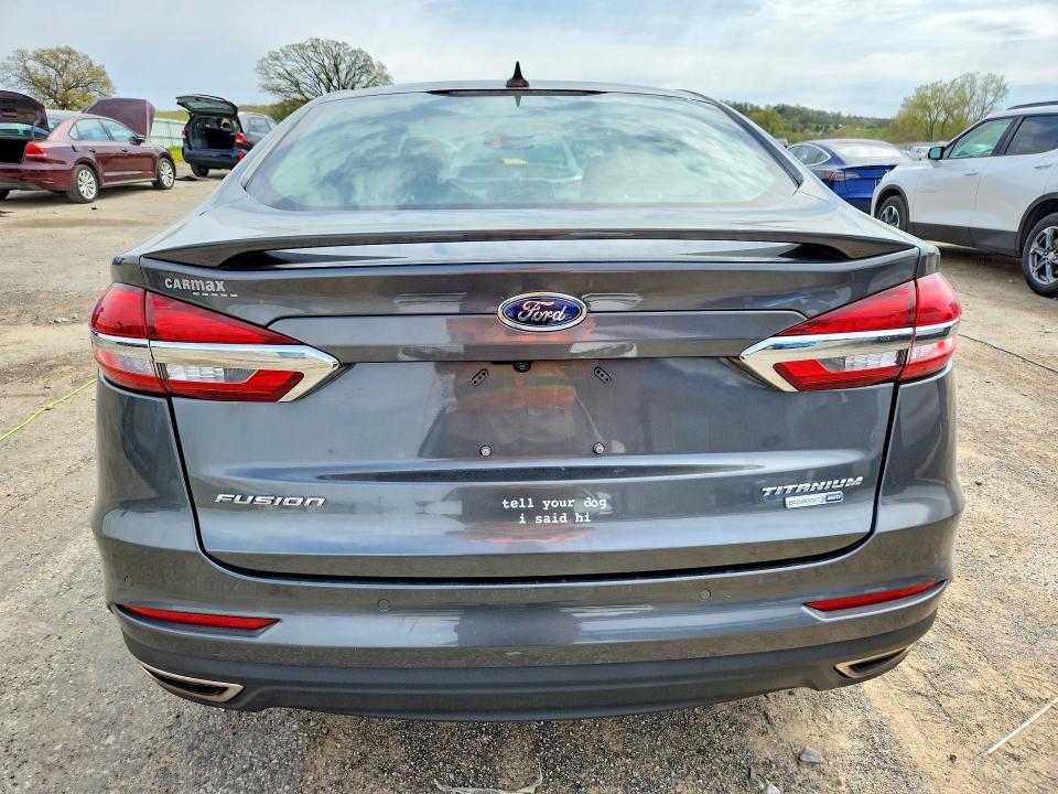 Снимка 6 от търг – 2020 FORD FUSION с VIN 3FA6P0D93LR152153