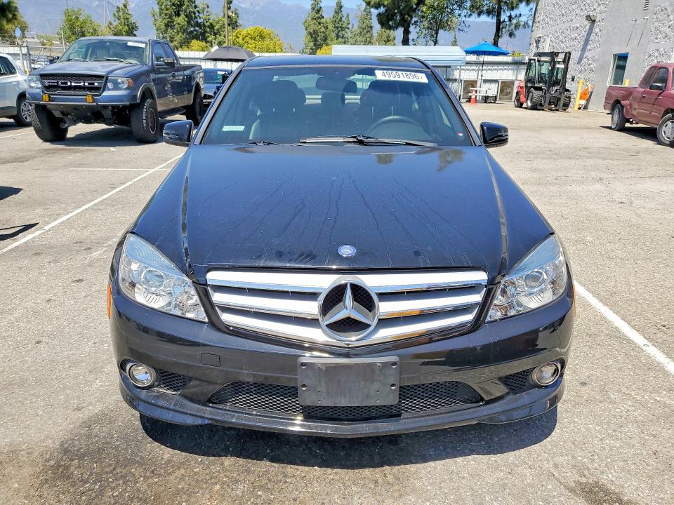 Photo 5 from auction – 2010 MERCEDES-BENZ C with VIN WDDGF5EB9AF496182