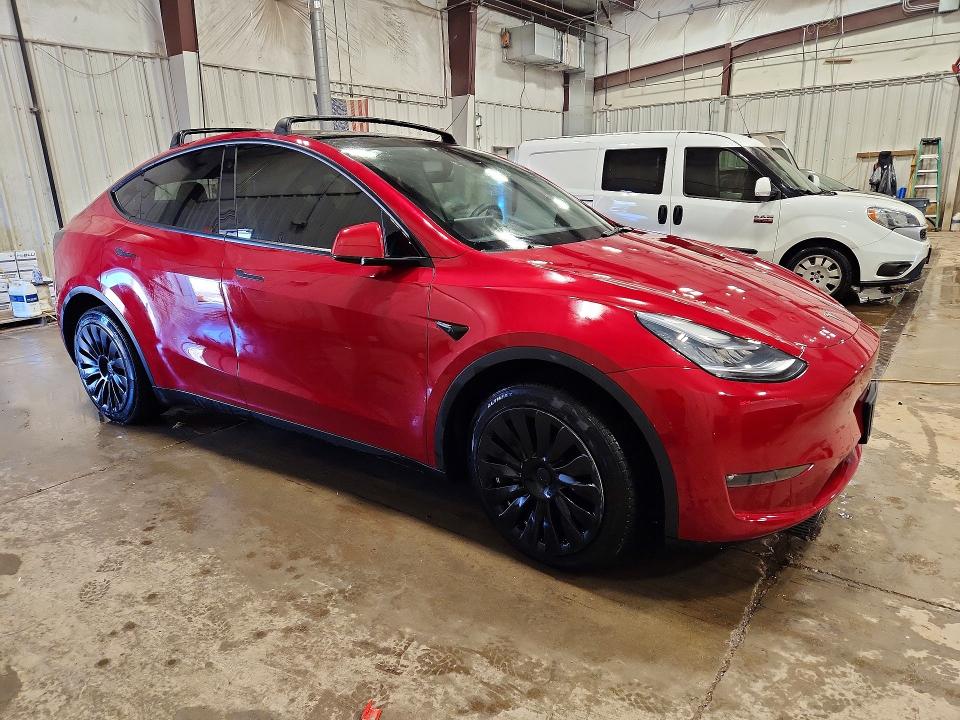 Photo 4 from auction – 2021 TESLA MODEL Y with VIN 5YJYGDEE7MF199145