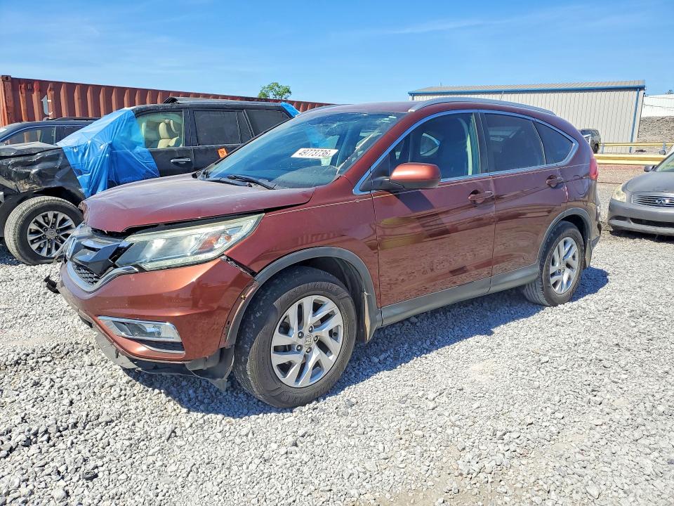 HONDA CR-V 2015 with VIN 2HKRM3H76FH502697 - Photo from auction