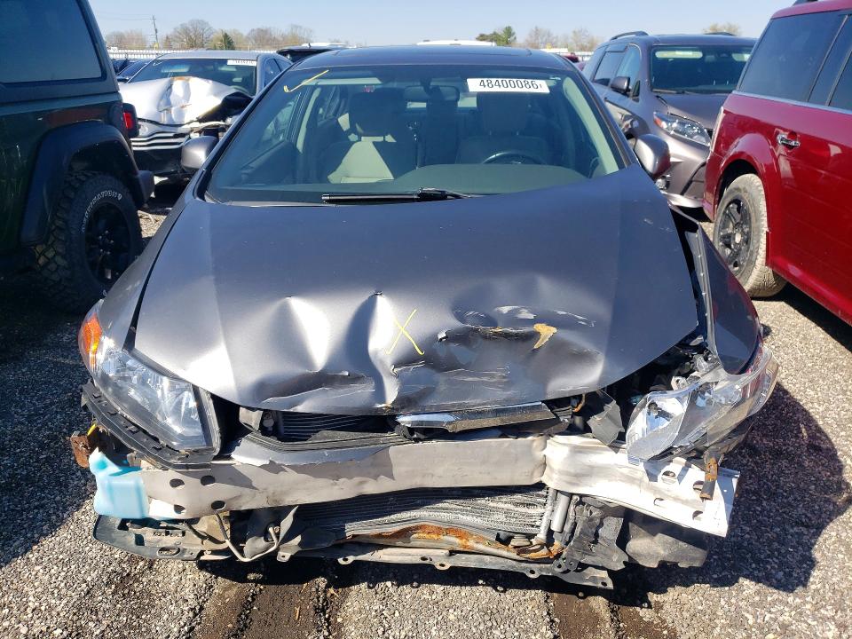 Photo 5 from auction – 2012 HONDA CIVIC with VIN 2HGFB2F52CH029052