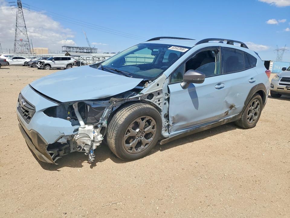 SUBARU CROSSTREK 2023 with VIN JF2GTHRC6PH306764 - Photo from auction