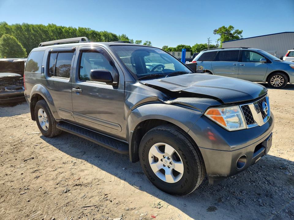Photo 4 from auction – 2007 NISSAN PATHFINDER with VIN 5N1AR18U37C613063