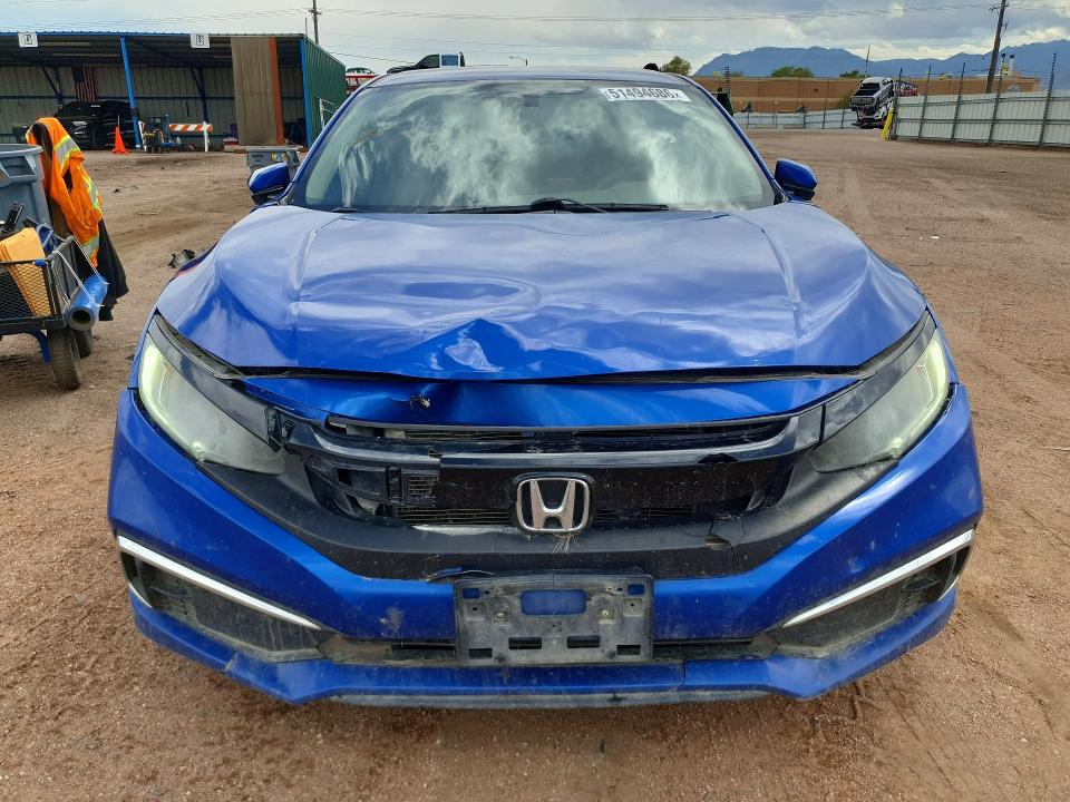 Photo 5 from auction – 2019 HONDA CIVIC with VIN 19XFC2F63KE200485