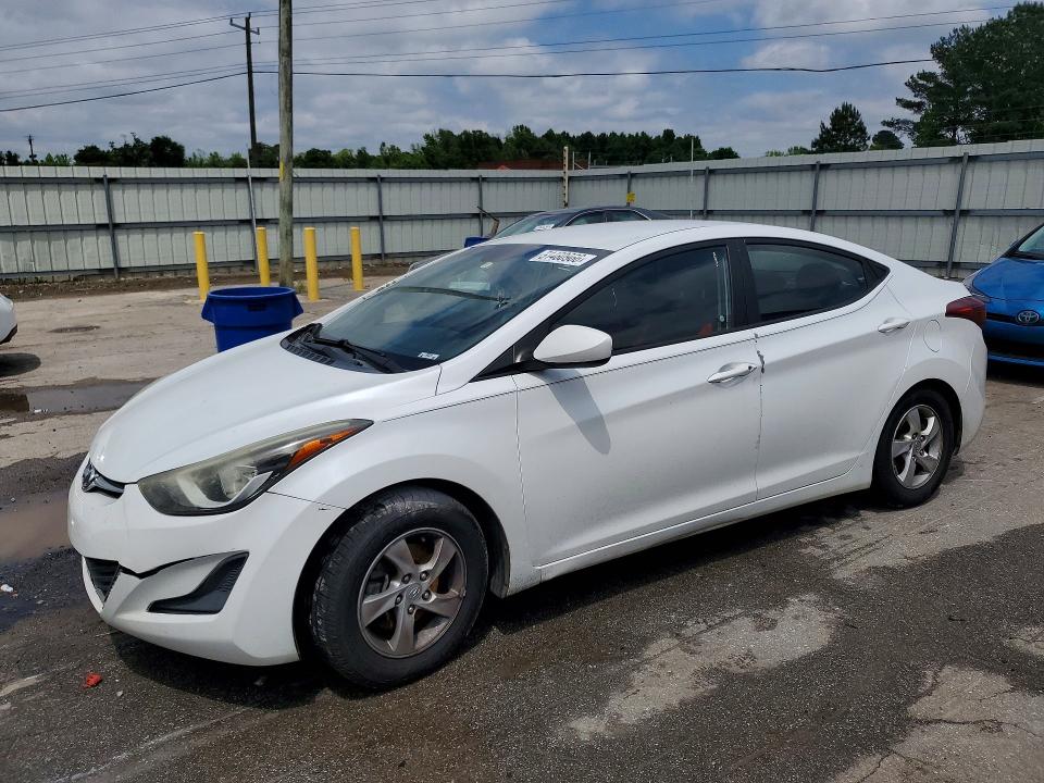 HYUNDAI ELANTRA 2016 with VIN 5NPDH4AE2GH715354 - Photo from auction