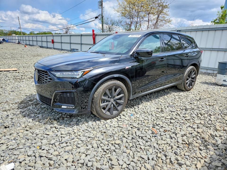 ACURA MDX 2025 with VIN NJ2440E - Photo from auction