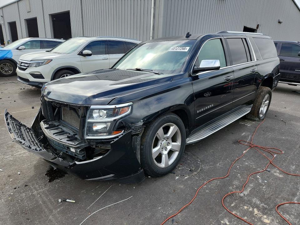 CHEVROLET SUBURBAN 2015 with VIN 1GNSKKKC1FR270968 - Photo from auction