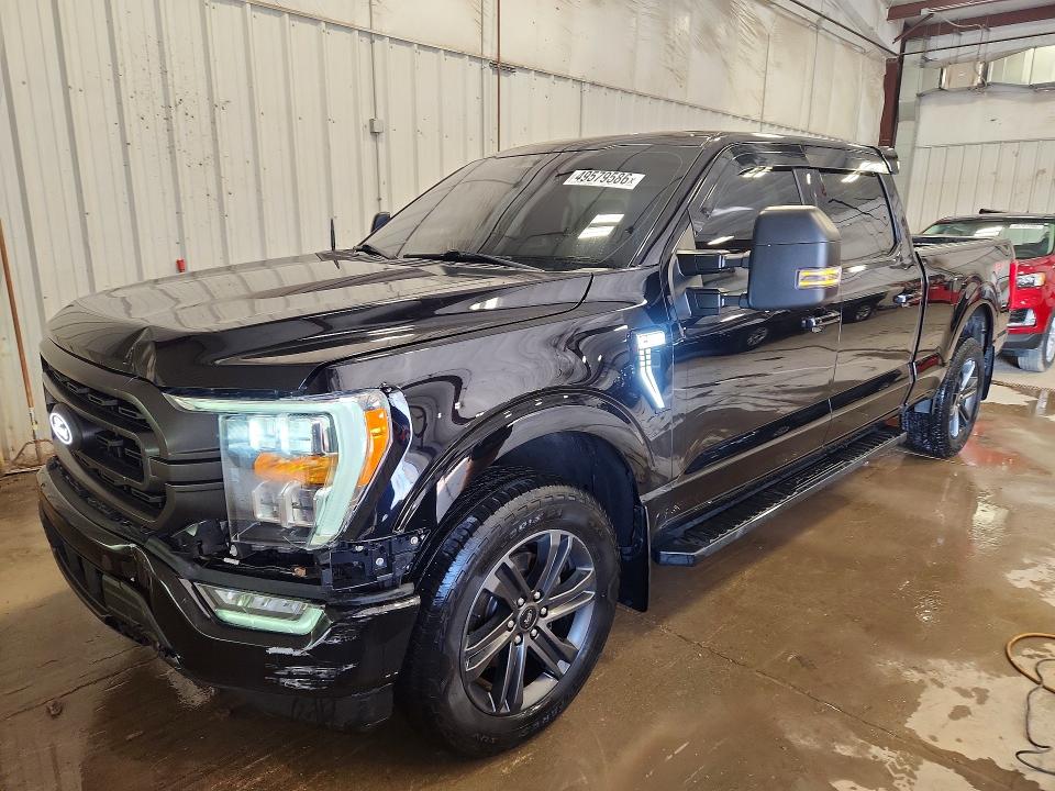 FORD F150 2022 with VIN 1FTFW1E52NFB24388 - Photo from auction