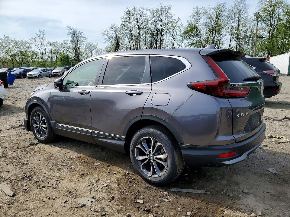 Photo 2 from auction – 2021 HONDA CR-V with VIN 2HKRW2H50MH641062