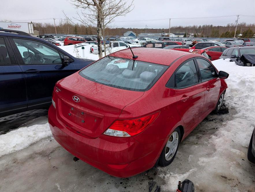 Photo 3 from auction – 2013 HYUNDAI ACCENT with VIN KMHCT4AE7DU309769