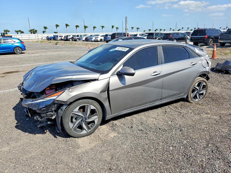 HYUNDAI ELANTRA 2022 with VIN KMHLN4AJ3NU024155 - Photo from auction