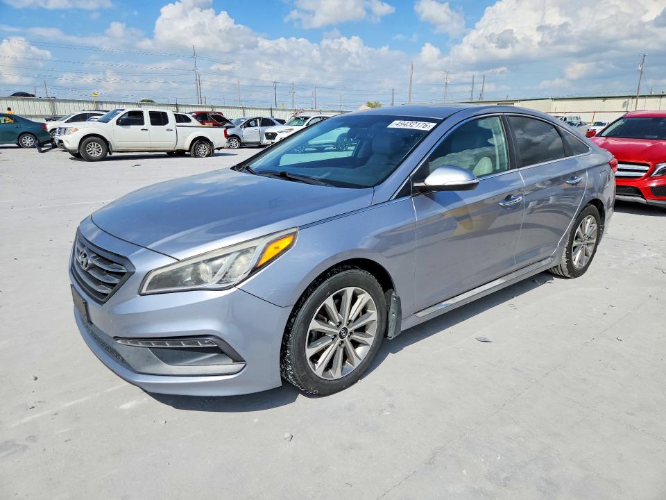 HYUNDAI SONATA 2016 with VIN 5NPE34AF7GH303393 - Photo from auction