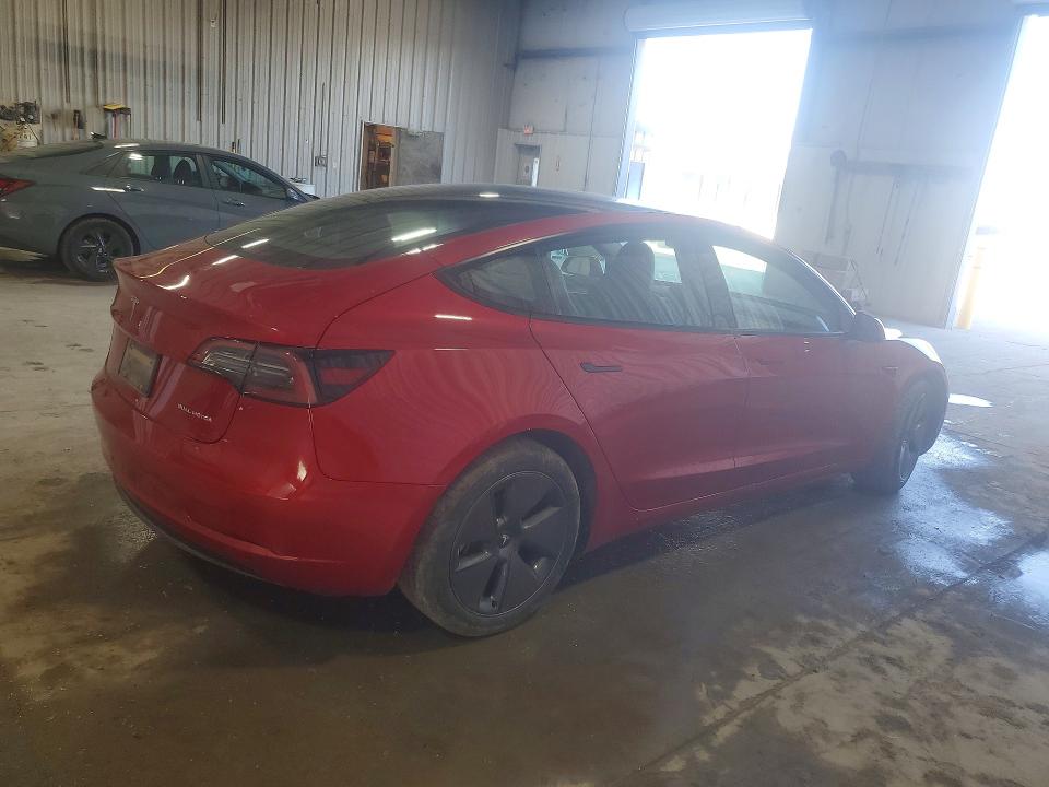 Photo 3 from auction – 2023 TESLA MODEL 3 with VIN 5YJ3E1EBXPF617156