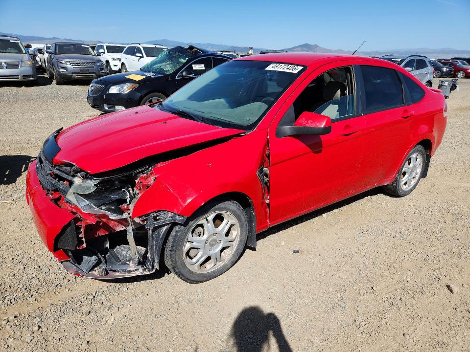 FORD FOCUS 2008 with VIN 1FAHP35N08W242337 - Photo from auction