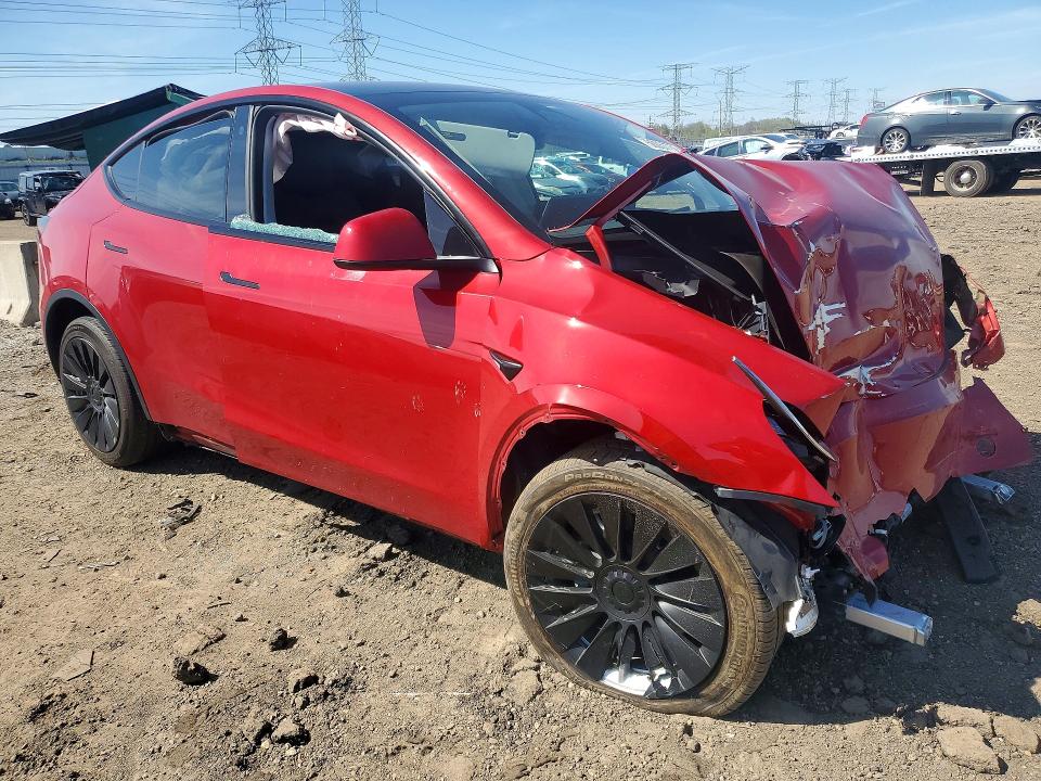 Photo 4 from auction – 2022 TESLA MODEL Y with VIN 7SAYGDEEXNA012207
