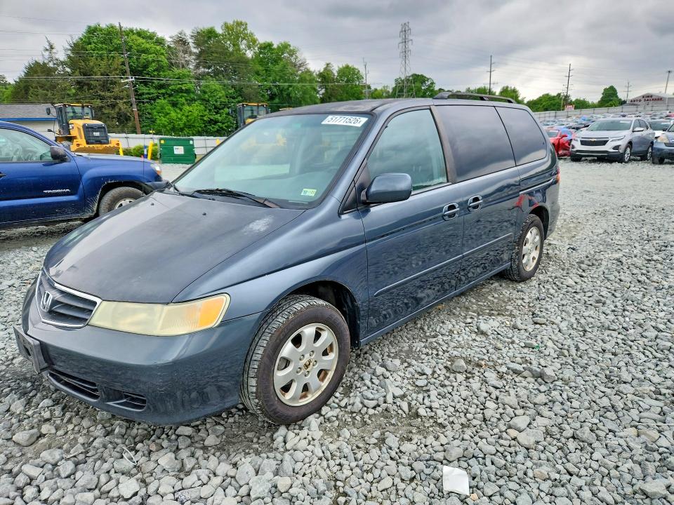 HONDA ODYSSEY 2004 with VIN 5FNRL18914B074297 - Photo from auction