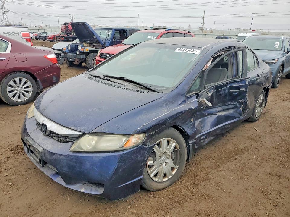 HONDA CIVIC 2010 with VIN 19XFA1F35AE062436 - Photo from auction