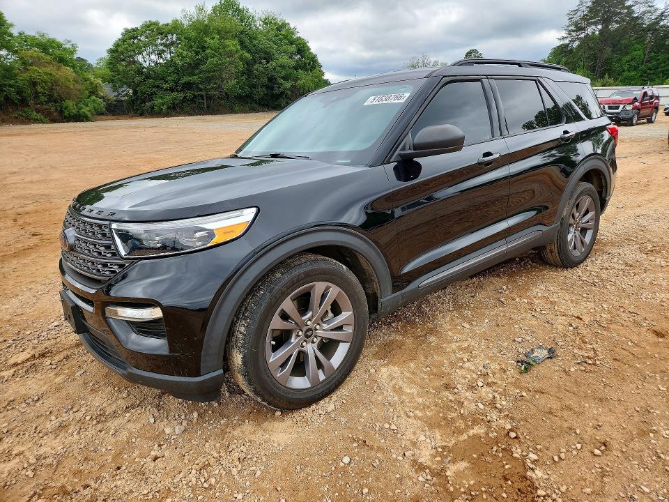 FORD EXPLORER 2021 with VIN 1FMSK7DH7MGC50274 - Photo from auction