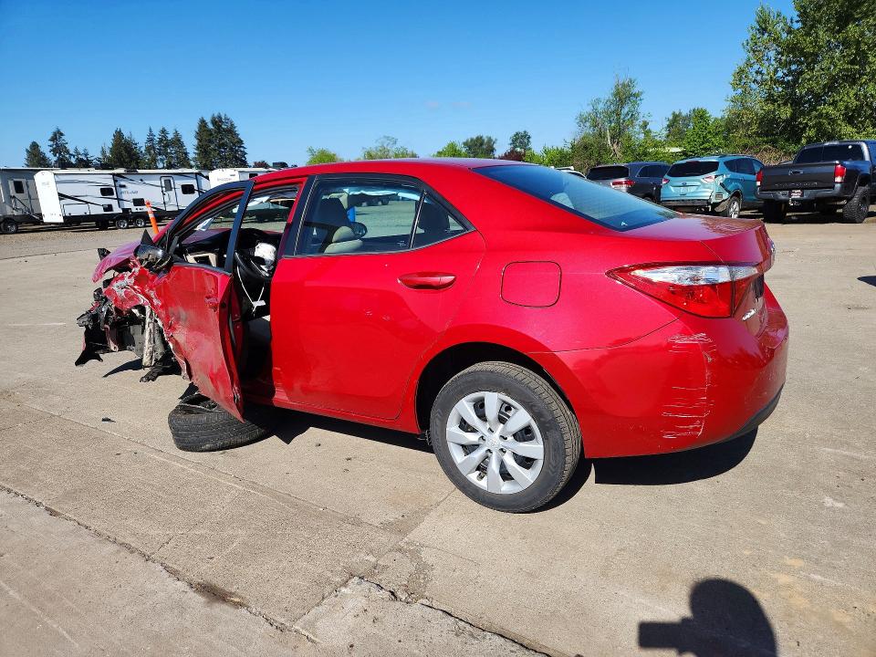 Photo 2 from auction – 2016 TOYOTA COROLLA with VIN 2T1BURHE1GC550132