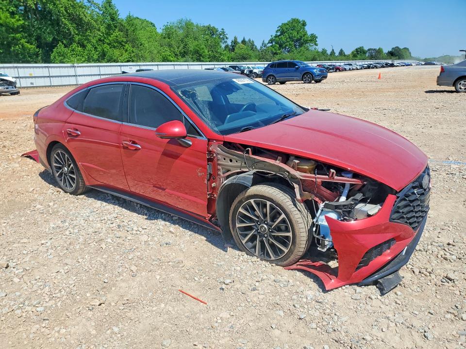 Photo 4 from auction – 2021 HYUNDAI SONATA with VIN 5NPEH4J25MH098179