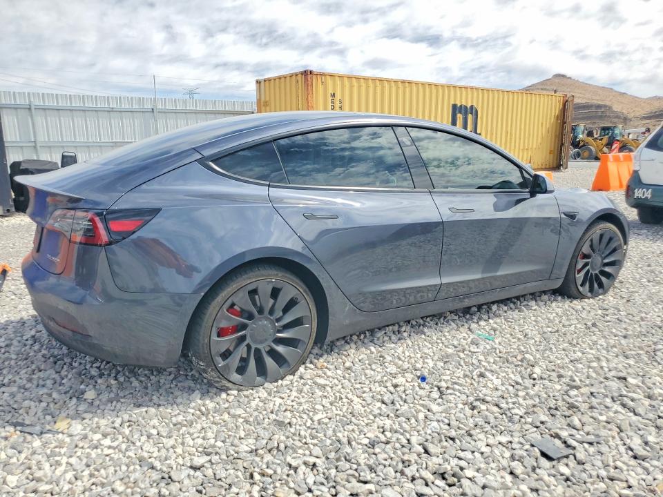Photo 3 from auction – 2023 TESLA MODEL 3 with VIN 5YJ3E1EC7PF619200
