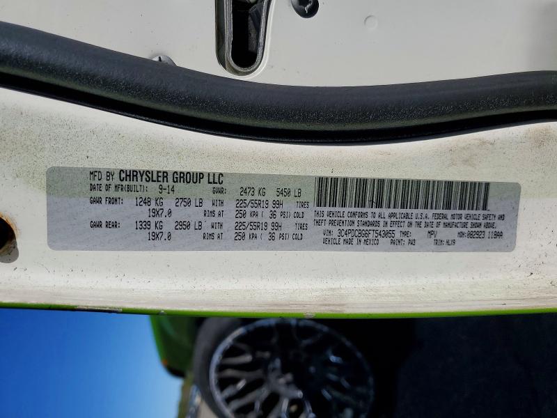 Photo 14 from auction – 2015 DODGE JOURNEY with VIN 3C4PDCBG6FT543055