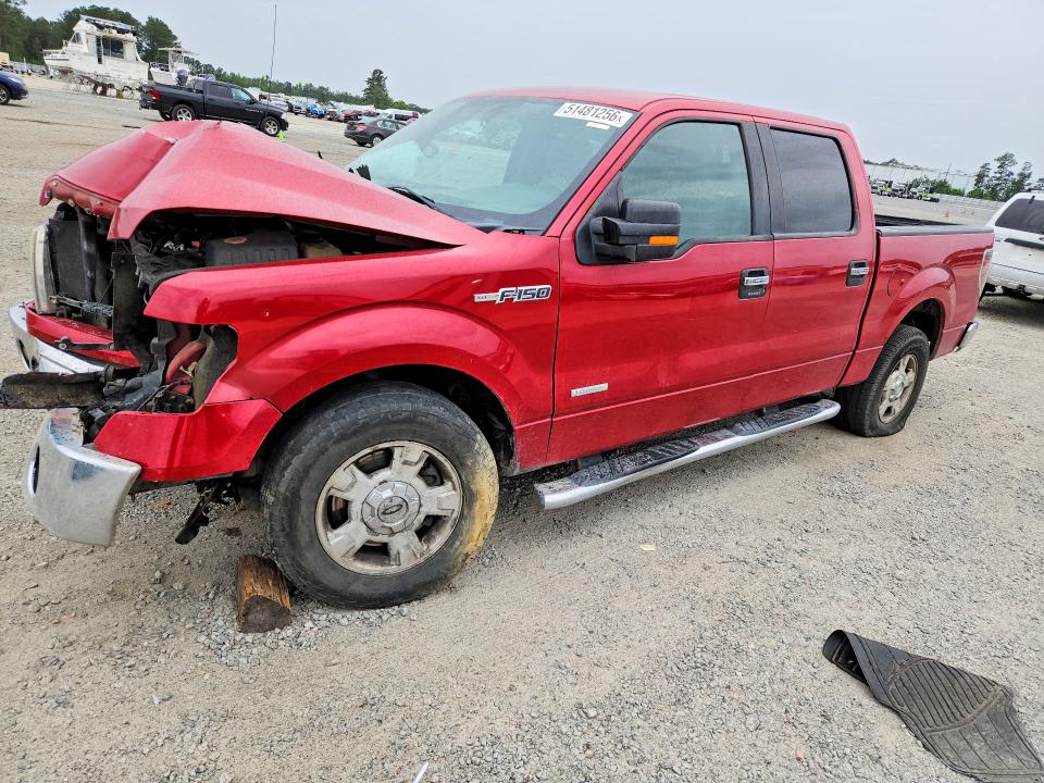FORD F150 2011 مع رقم تعريف المركبة 1FTFW1CT4BFC43721 - صورة من المزاد