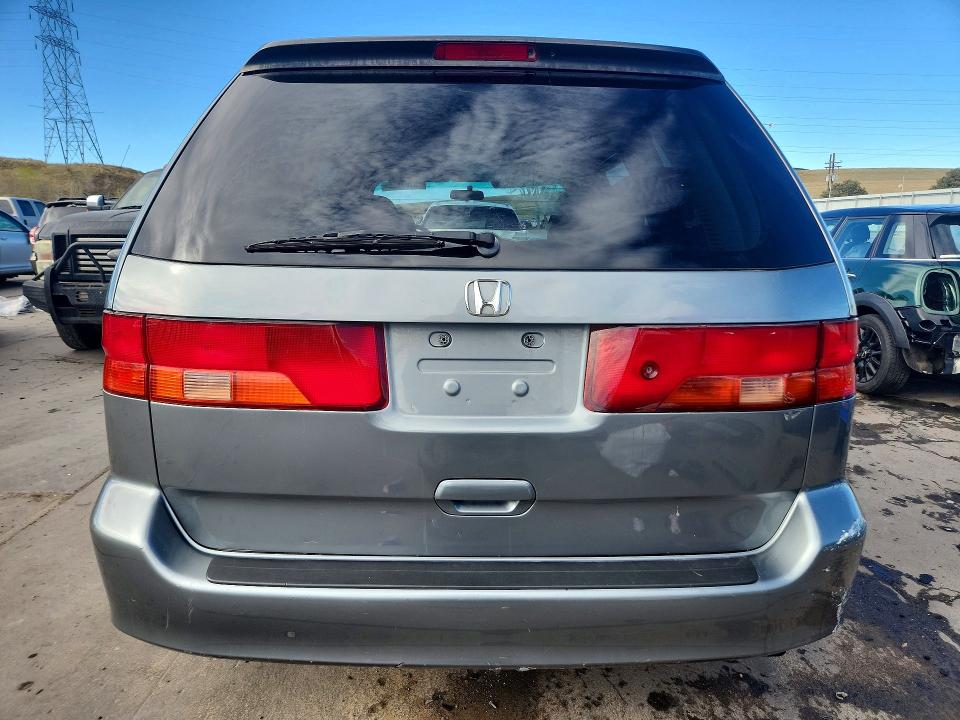 Photo 6 from auction – 2001 HONDA ODYSSEY with VIN 2HKRL18611H616355