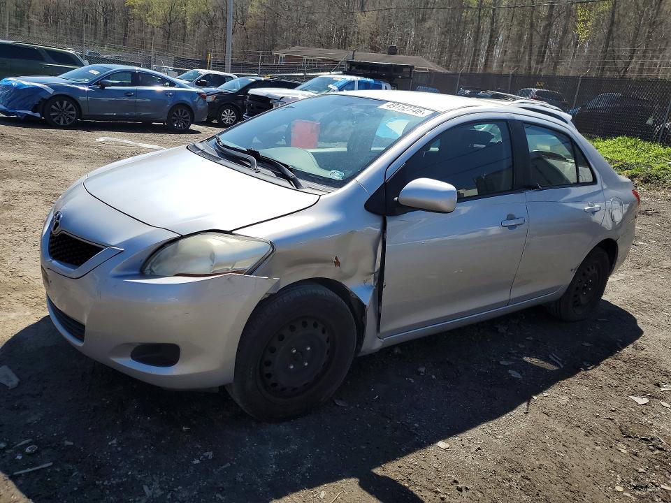 TOYOTA YARIS 2010 with VIN JTDBT4K36A4078548 - Photo from auction