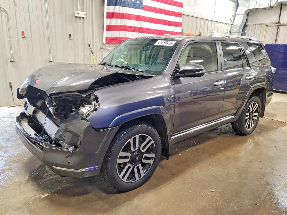 TOYOTA 4RUNNER 2019 with VIN JTEBU5JR8K5616523 - Photo from auction