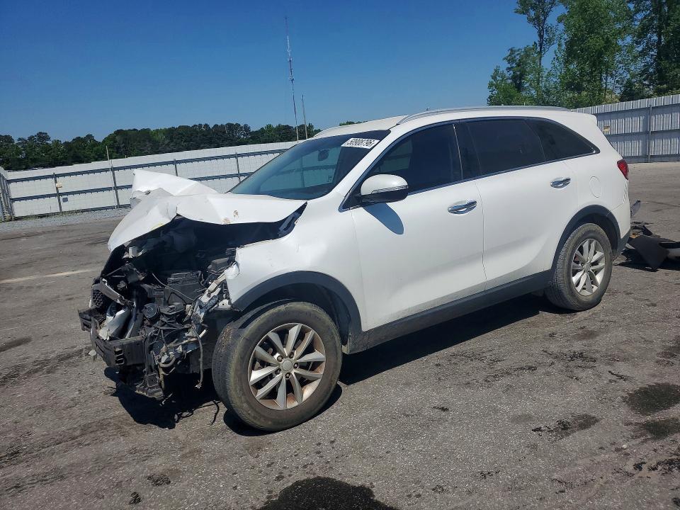 KIA SORENTO 2017 with VIN 5XYPG4A33HG240496 - Photo from auction