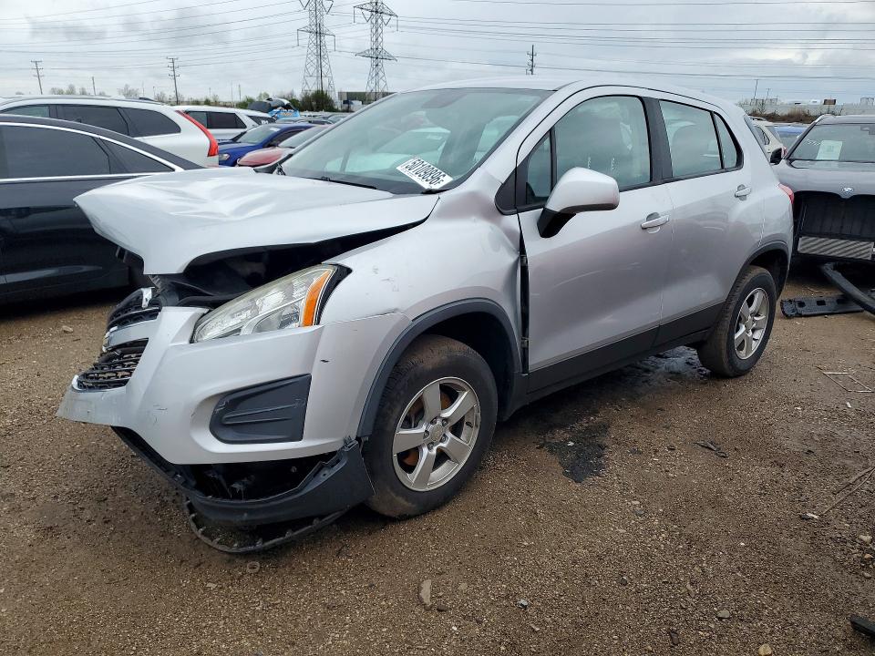 CHEVROLET TRAX 2016 with VIN 3GNCJNSB6GL250336 - Photo from auction
