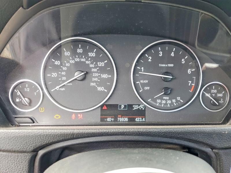 Photo 9 from auction – 2014 BMW 328 with VIN WBA3C1G56ENR50026