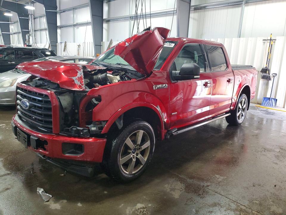 FORD F150 2015 with VIN 1FTEW1EP4FKE16923 - Photo from auction